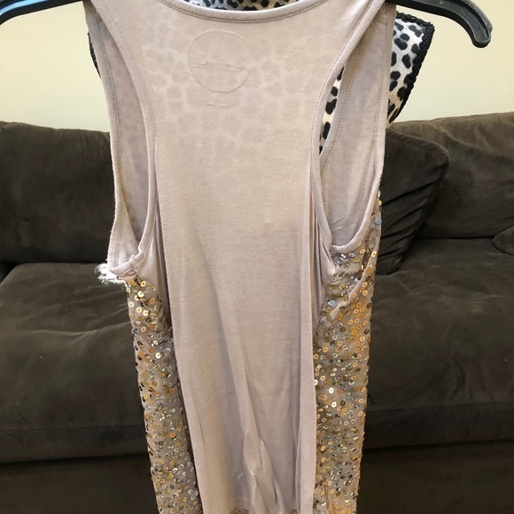 INC taupe sequence tank - Picture 4 of 4
